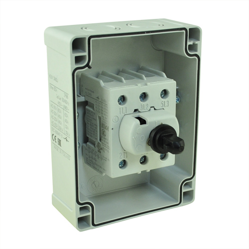 Disconnect Switch for SR, M, E Series Water Heaters Chronomite