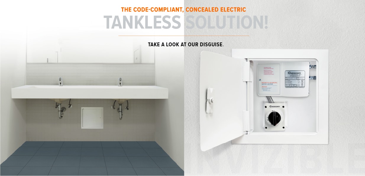 invizible water heater banner